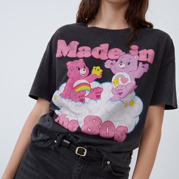 Zara | Tops | Care Bears Zara T Shirt 